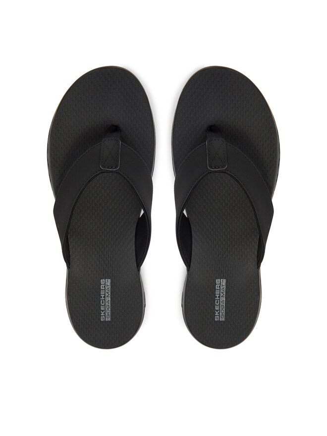 Skechers Zehentrenner Skechers On-The-Go 600-Vacay 140702/BBK Schwarz