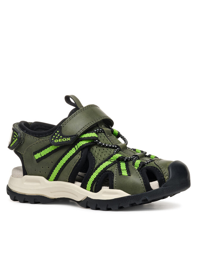 Geox Sandály Geox Jr Borealis J450RB 014ME C3222 S Khaki