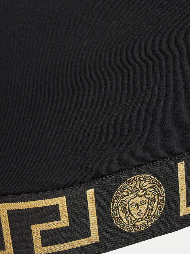 Versace Versace Melltartó felső 1013323 1A10011 Fekete