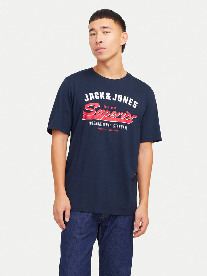 Jack&Jones Jack&Jones Camiseta Logo 12268267 Azul marino Standard Fit