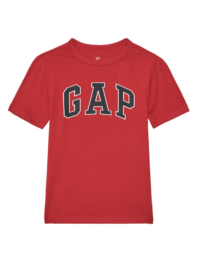 Gap Gap Marškinėliai 708370-00 Raudona Regular Fit