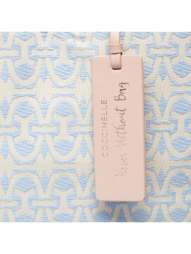 Coccinelle Rankinė Coccinelle MBD Never Without Bag Monogram E1 MBD 18 01 01 Žydra