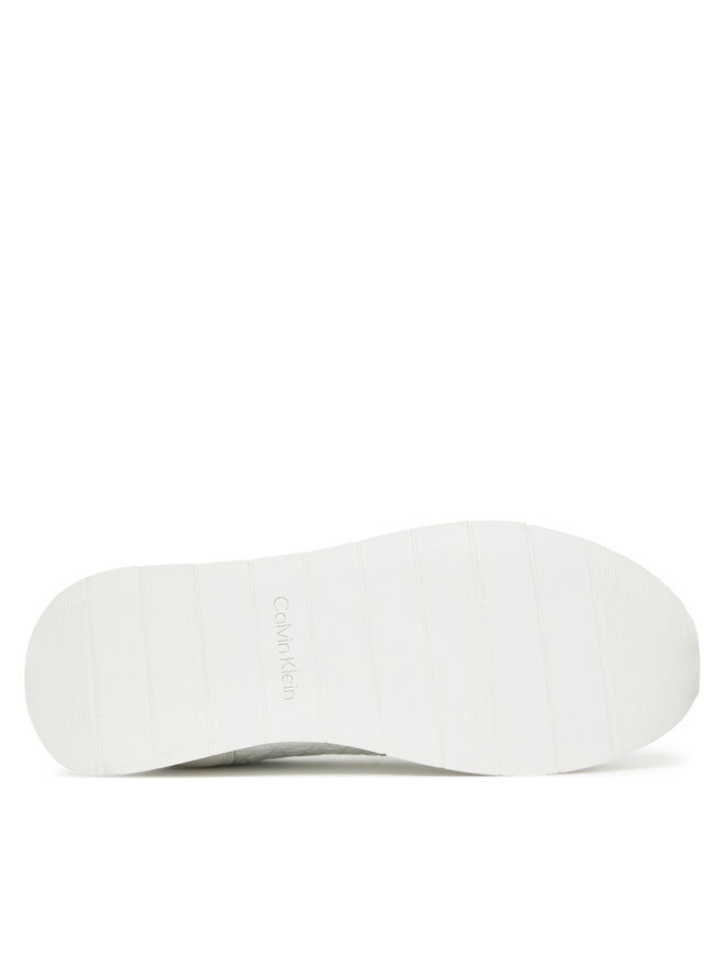 Calvin Klein Αθλητικά Calvin Klein Low Prof Runn Laceup Mono HM0HM01896 Λευκό