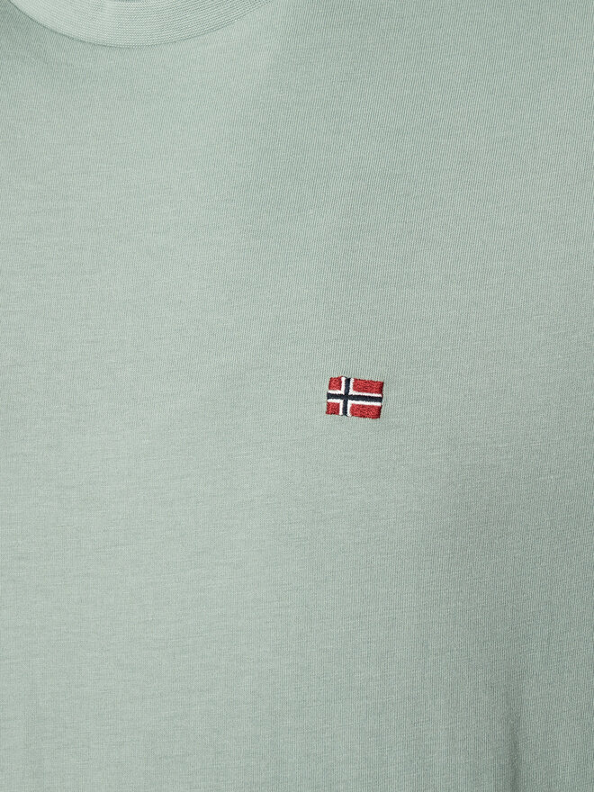 Napapijri Napapijri Camiseta Salis NP0A4H8D Caqui Regular Fit