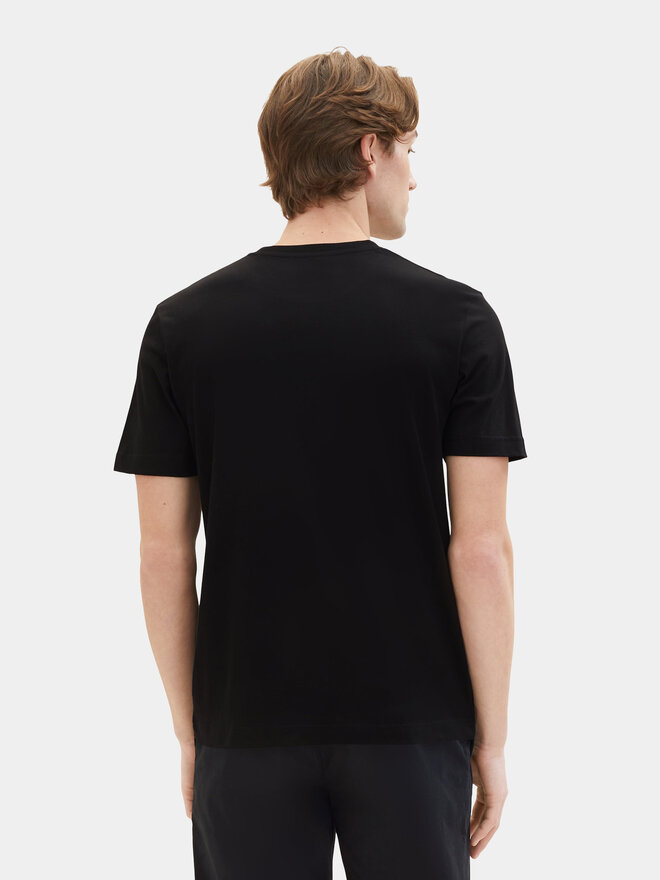 Tom Tailor Tom Tailor Σετ 2 T-Shirts 1037741 Μαύρο Regular Fit