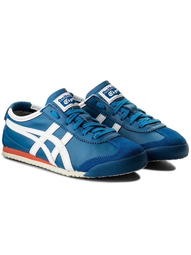 靴 Onitsuka Tiger MEXICO 66 Снікерcи Onitsuka Tiger Mexico 66 D4J2L Голубий | evzuttya.com.ua