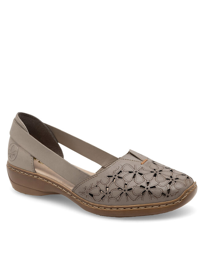 Rieker Pantofi Rieker 41356-64 Bej
