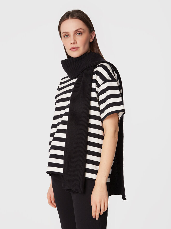 Sciarpa United Colors Of Benetton 1202DU006 Nero escarpe