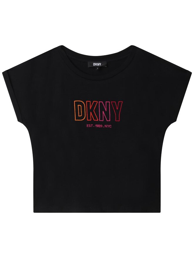 DKNY DKNY Camiseta D35S82 S Negro Regular Fit
