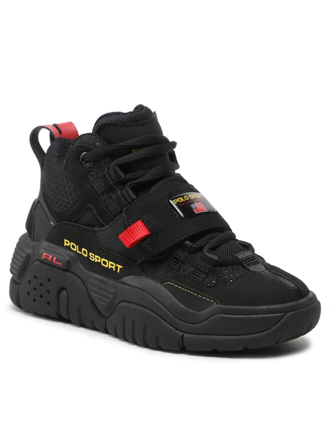 レビュー高評価の商品 Polo Sneakers Ralph Negru 809846180001 PS100 Lauren その他