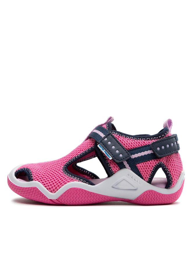 Geox Sandále Geox J Wader G. A J1508A 01454 C8NF4 S Ružová