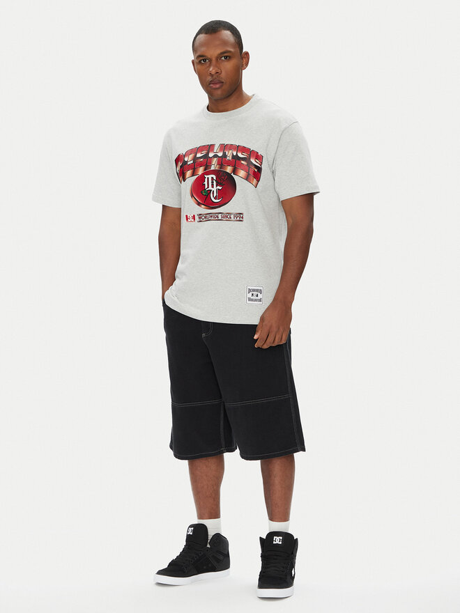 DC DC Футболка Change ADYZT05462 Сірий Regular Fit