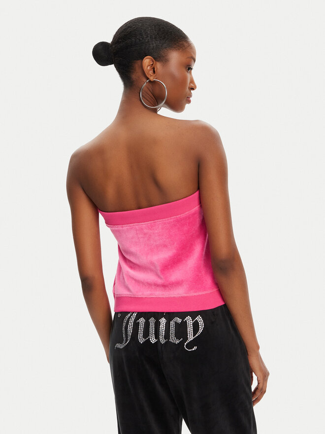 Juicy Couture Juicy Couture Топ Heritage JCGCT125023 Рожевий Slim Fit