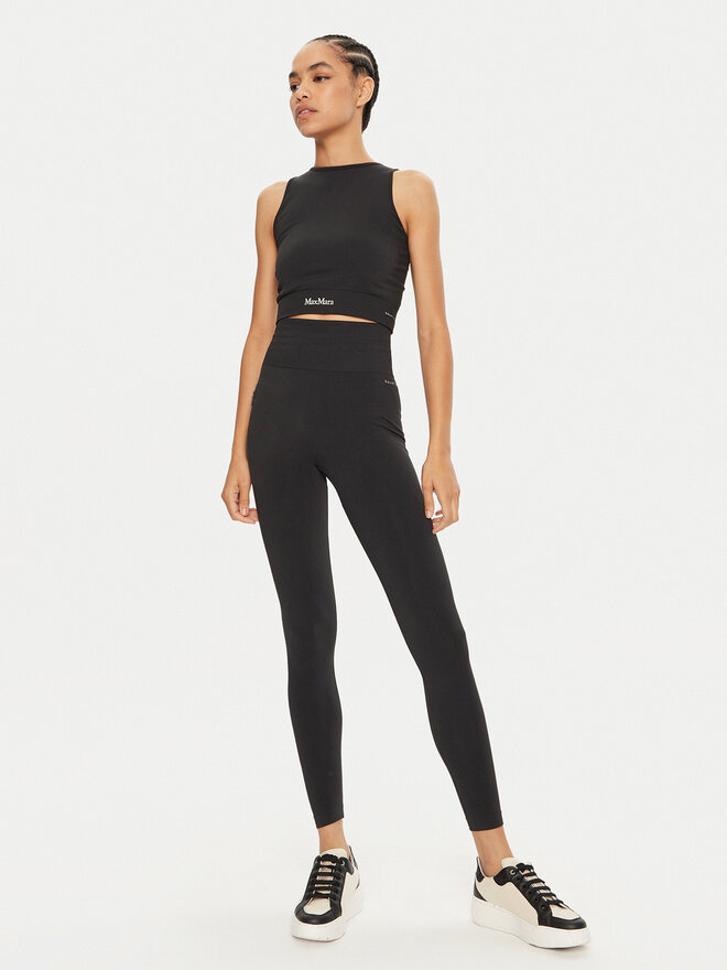 Max Mara Leisure Max Mara Leisure Top Urago 2426366208 Negro Slim Fit