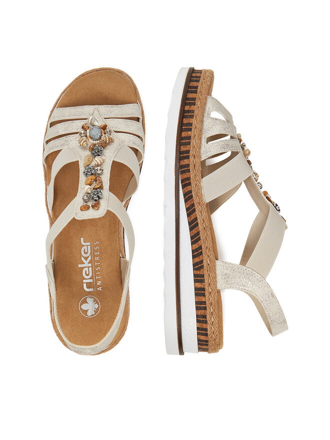 Rieker Sandalen Rieker V7949-90 Dunkelblau