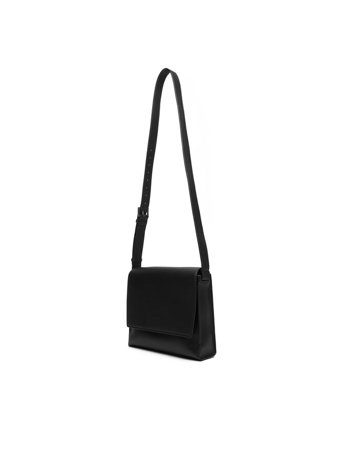 Calvin Klein Плоска сумка Calvin Klein Micro Pebble Messenger 27 LV04D3034G Чорний