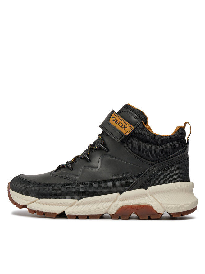 Geox Kozačky Geox J Flexyper Plus Boy J36LCG 0MEFU C9241 S Žlutá