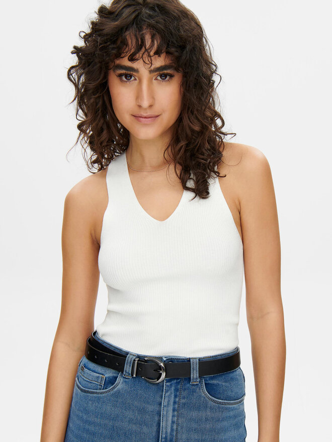 JDY JDY Felső Sabrina 15258897 Fehér Slim Fit