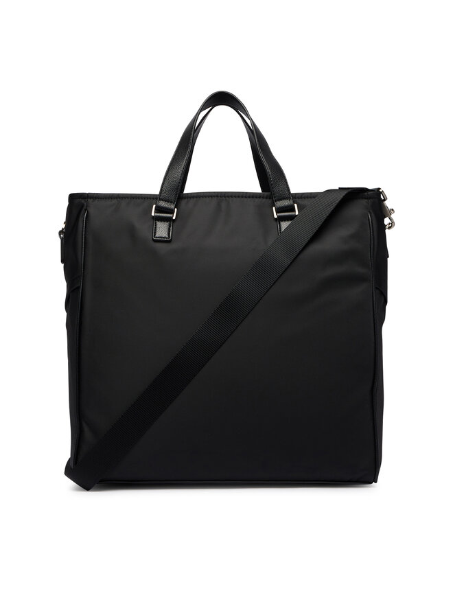Calvin Klein Handtasche Calvin Klein Ssnl Raised Logo Tote LV04D3502G Schwarz