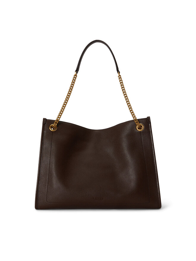 LAUREN RALPH LAUREN Handtasche LAUREN RALPH LAUREN 431969352012 Dunkelbraun