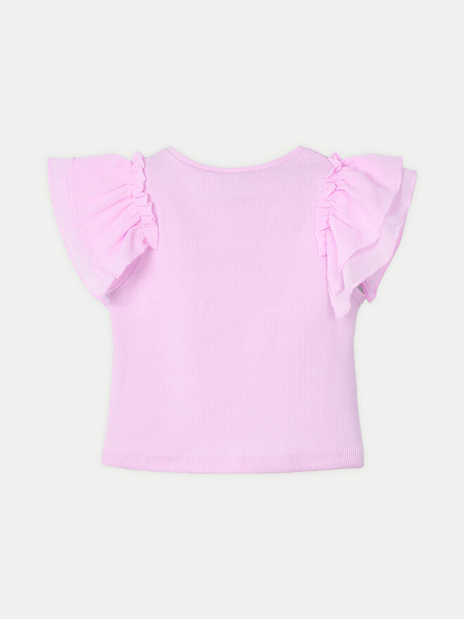 Mayoral Mayoral T-Shirt 3013 Ροζ Regular Fit
