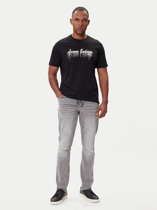 Armani Exchange Armani Exchange Футболка XM001462 AF10364 UC001 Чорний Regular Fit