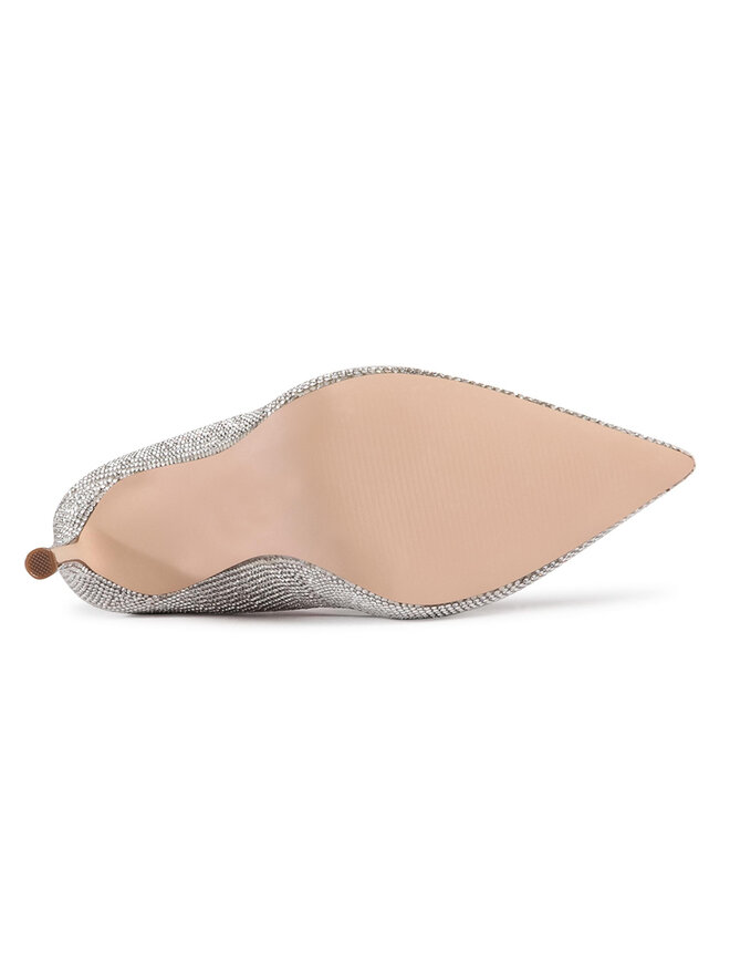 Steve Madden Szpilki Steve Madden Vala-R SM11000751-02003-968 Srebrny