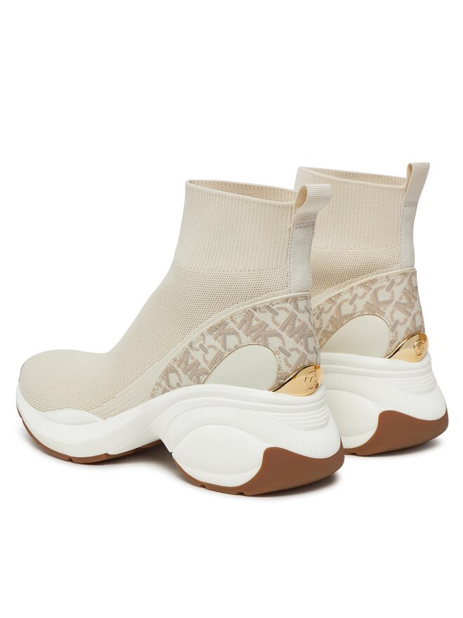 MICHAEL Michael Kors Tenisice MICHAEL Michael Kors Zuma Bootie 43R4ZUFE5D Écru