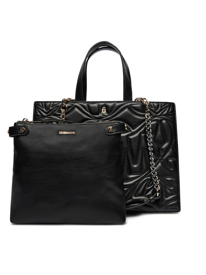 Steve Madden Ročna torba Steve Madden Bstatuss SM13001566 Črna