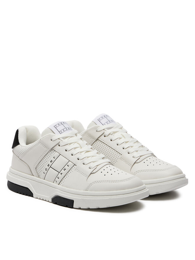 Tommy Jeans Sneakersy Tommy Jeans Brooklyn Elevated EN0EN02662 Biela