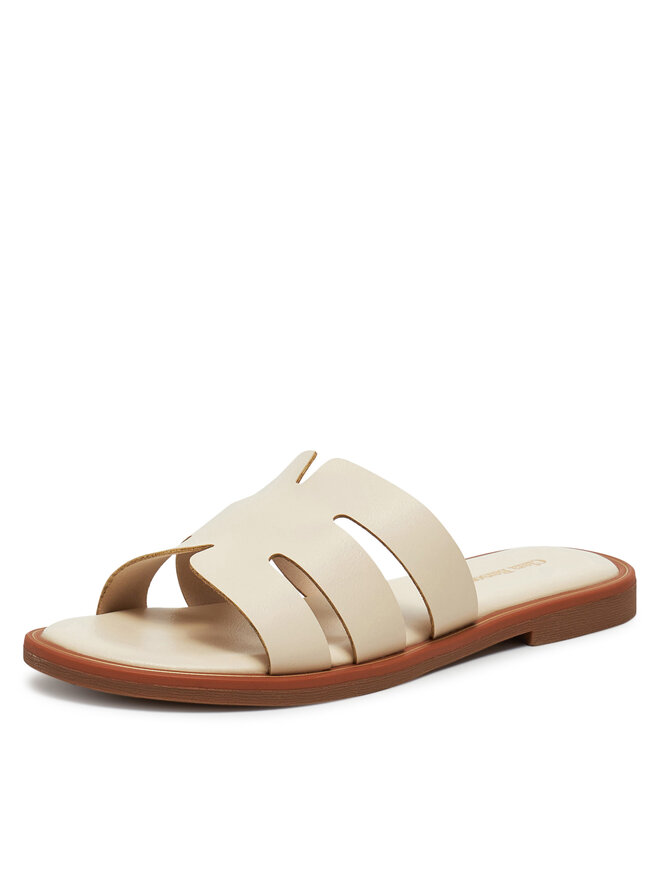 Clara Barson Pantoletten Clara Barson WS6283-08 Beige