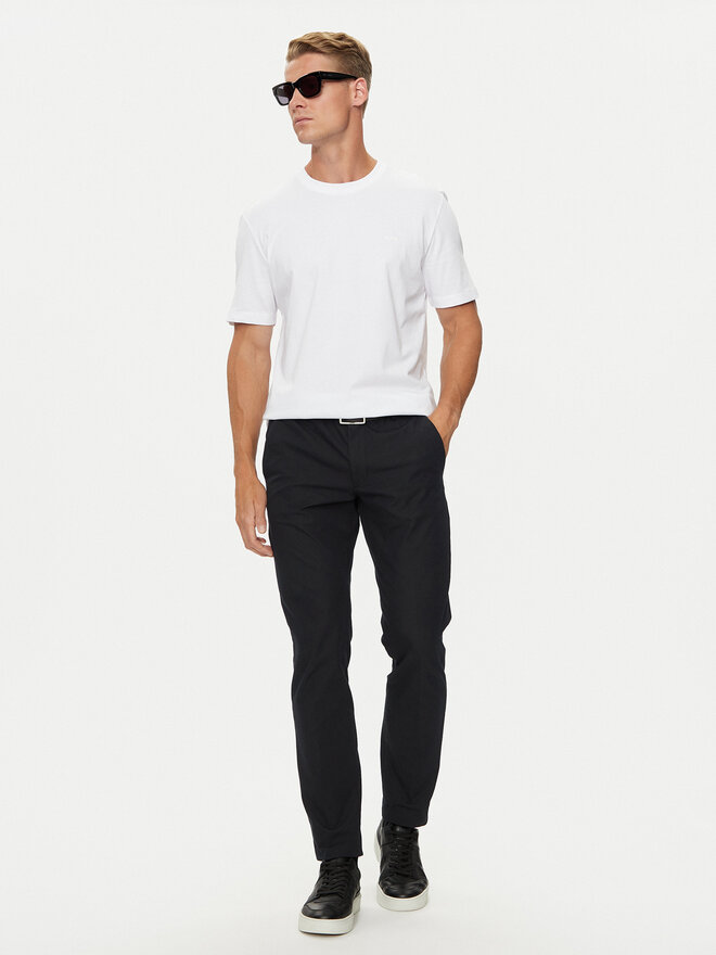 BOSS BOSS Camiseta Thompson 01 50468347 Blanco Regular Fit
