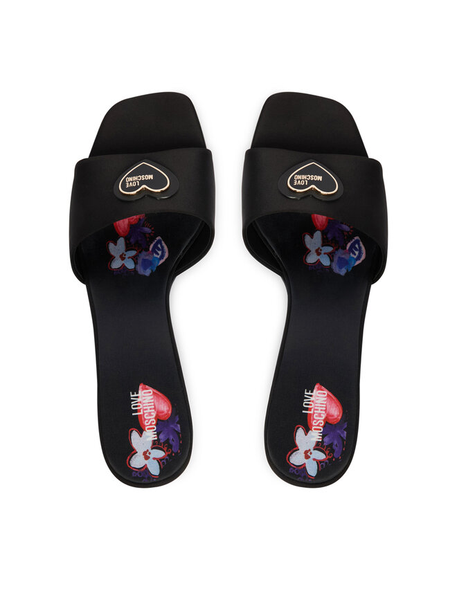 LOVE MOSCHINO Шльопанці LOVE MOSCHINO JA28215G0OJO0000 Чорний