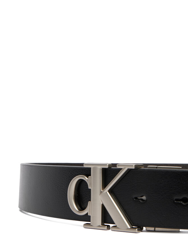 Calvin Klein Gürtel Calvin Klein Ck Buckle Tumbled 35Mm Adj/Rev LV04D7049G Schwarz