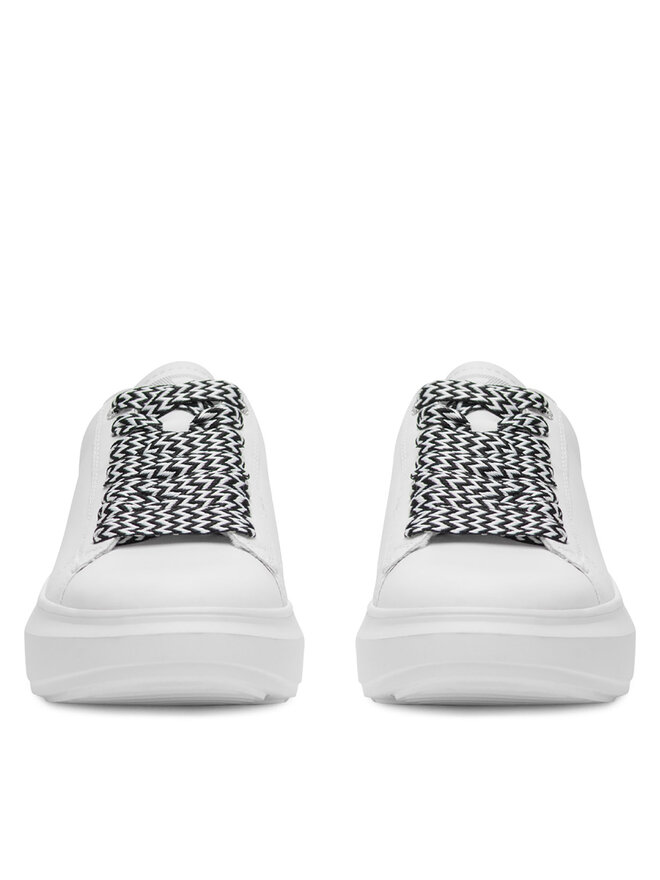 Rieker Revolution Lifestyle Sneakersy Rieker Revolution Lifestyle W1201-80 Biały