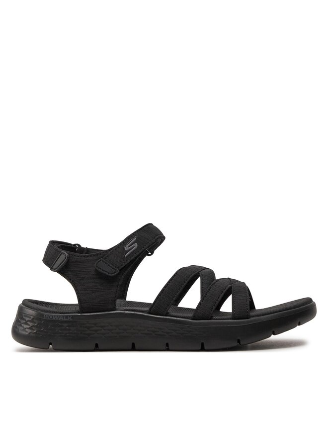 Skechers Sandały Skechers Go Walk Flex Sandal-Sunshine 141450/BBK Czarny