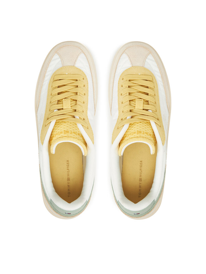 Tommy Hilfiger Sneakersy Tommy Hilfiger Th Heritage Sneaker FW0FW08643 Biały