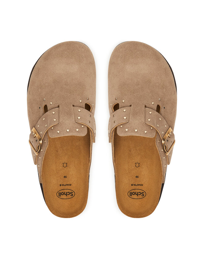 Scholl Шльопанці Scholl Beatriz Clog F00715 Бежевий