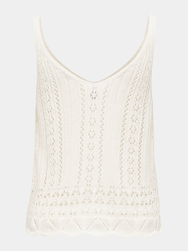 ONLY ONLY Felső Lyzet 15277573 Ekru Regular Fit