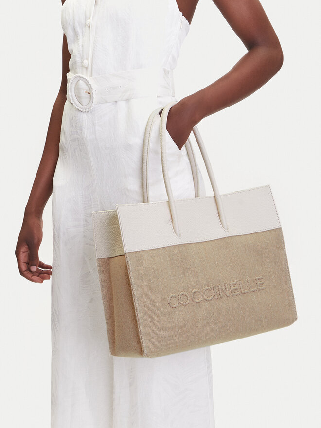 Coccinelle Дамска чанта Coccinelle S91 18 02 01 949 Бежов