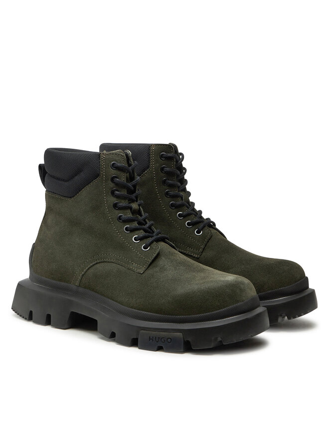 HUGO Schnürstiefeletten Hugo Fabyan 50528995 Grün