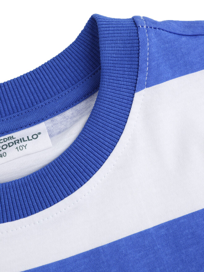 Coccodrillo Coccodrillo Marškinėliai WC5143208VBC Mėlyna Regular Fit