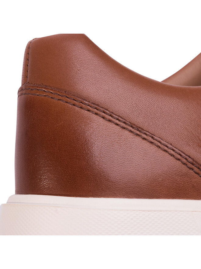 Clarks Sneakersy Clarks Un Costa Lace 261486907 Hnědá