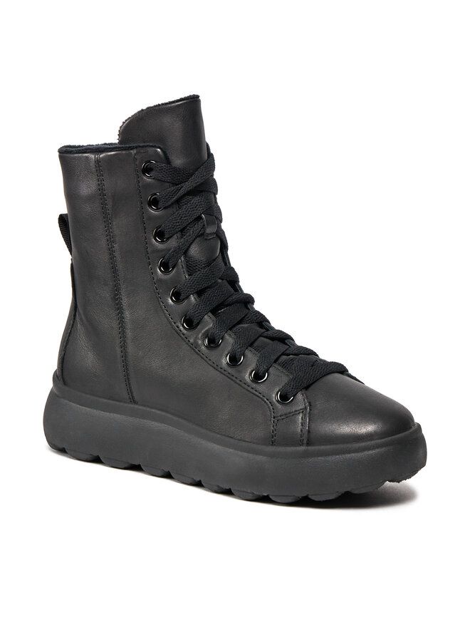 Geox Botki Geox D Spherica Ec4.1 D36TCD 00085 C9999 Czarny