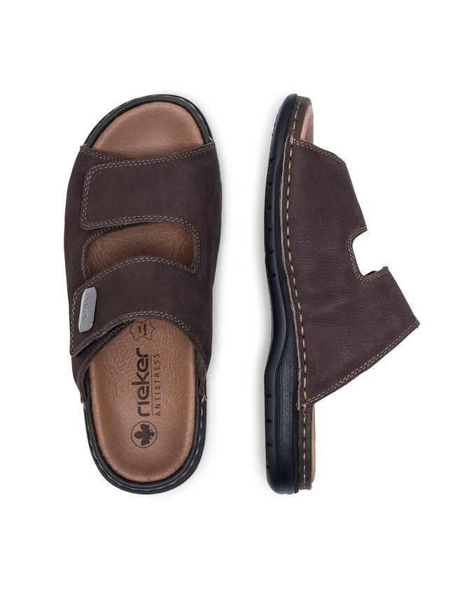 Rieker Nazouváky Rieker 25590-25 Hnědá