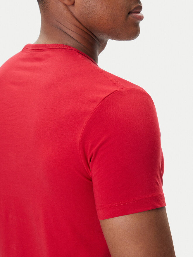 Pepe Jeans Pepe Jeans Camiseta Original Basic 3N PM5010133 Rojo Regular Fit