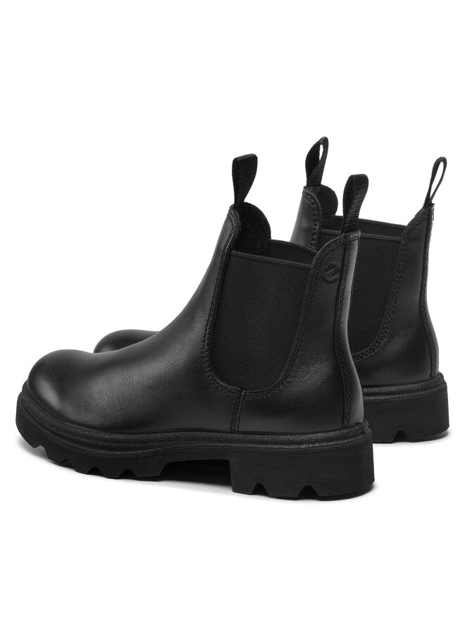 ECCO Členková obuv s elastickým prvkom ECCO Grainer W 21470301001 Čierna