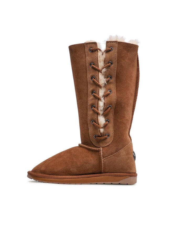 EMU Australia Μπότες Χιονιού EMU Australia Platinum Hi Lace WP11872 Καφέ