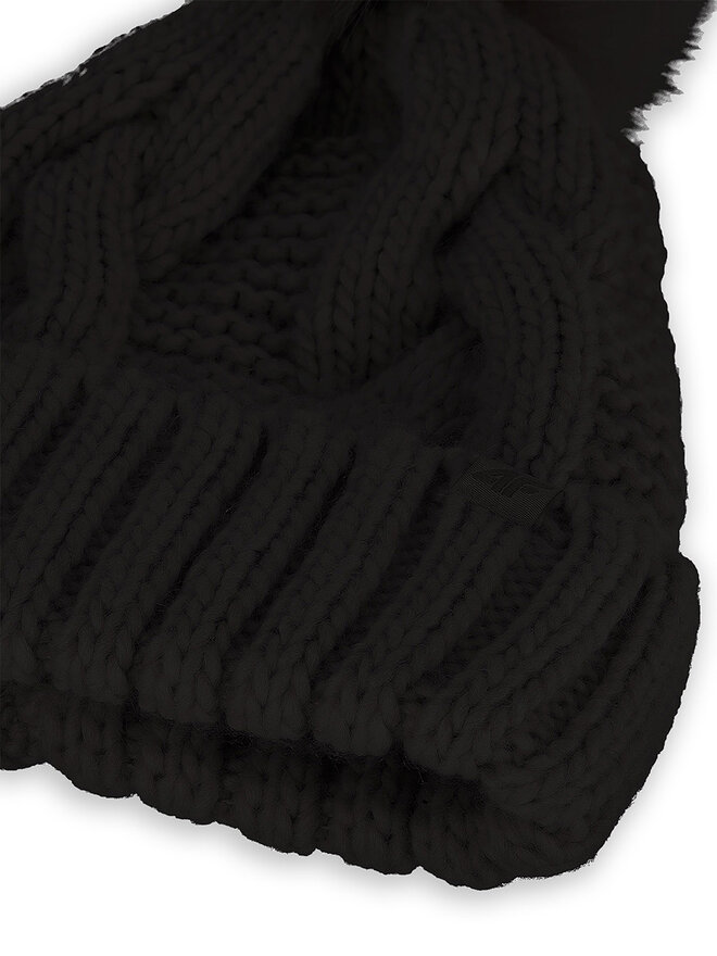 4F Gorro 4F 4FWAW24ACAPF411 Negro