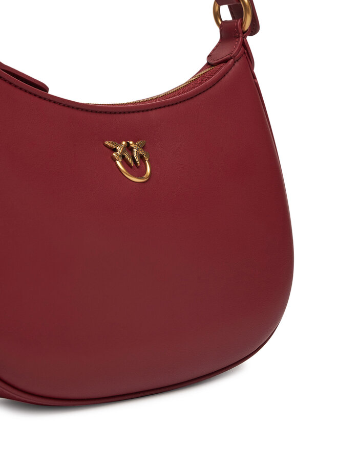 PINKO Kabelka PINKO Half Moon Mini Fl 102790 A0F1 Bordó
